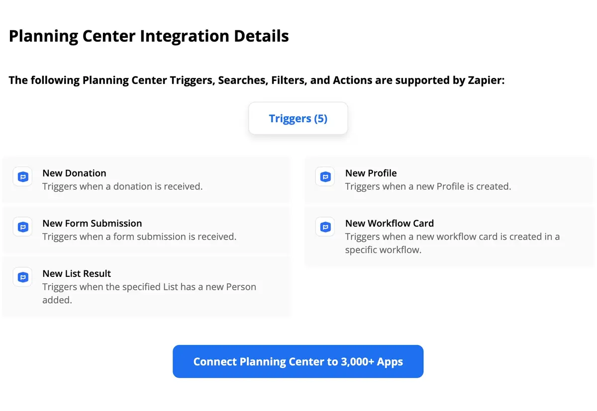 Zapier integration screenshot 3