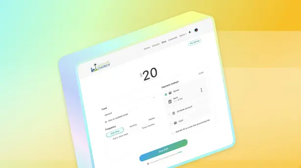 The all-new donation form
