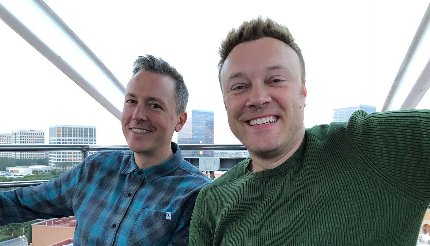 Riding the ferris wheel