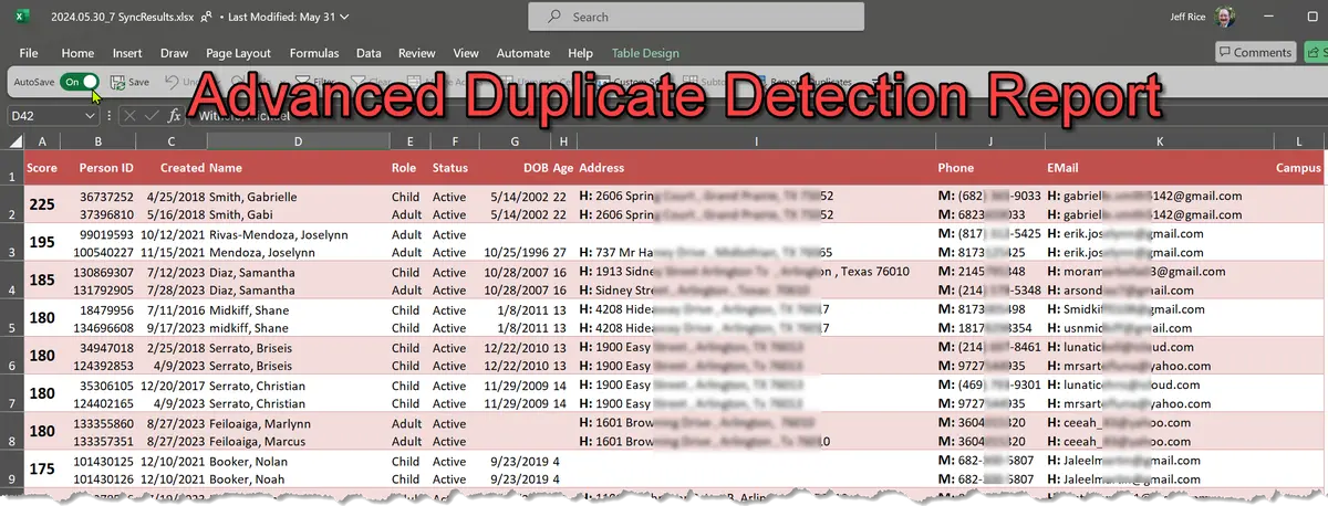 Church Champions integration screenshot 2