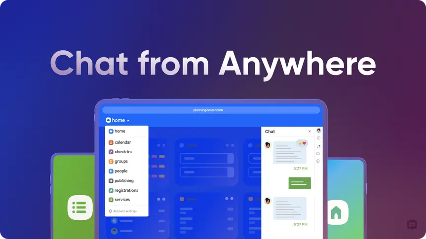 Stay in touch, one chat at a time