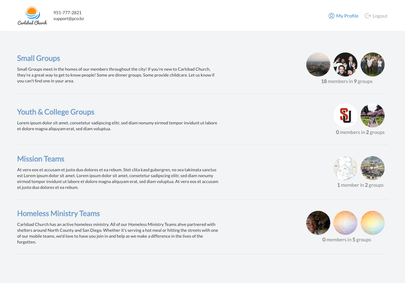 Planning Center Groups