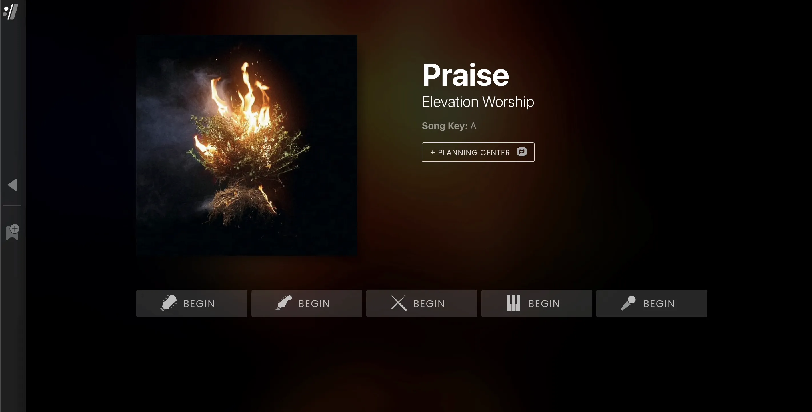 Worship Artistry integration screenshot 2