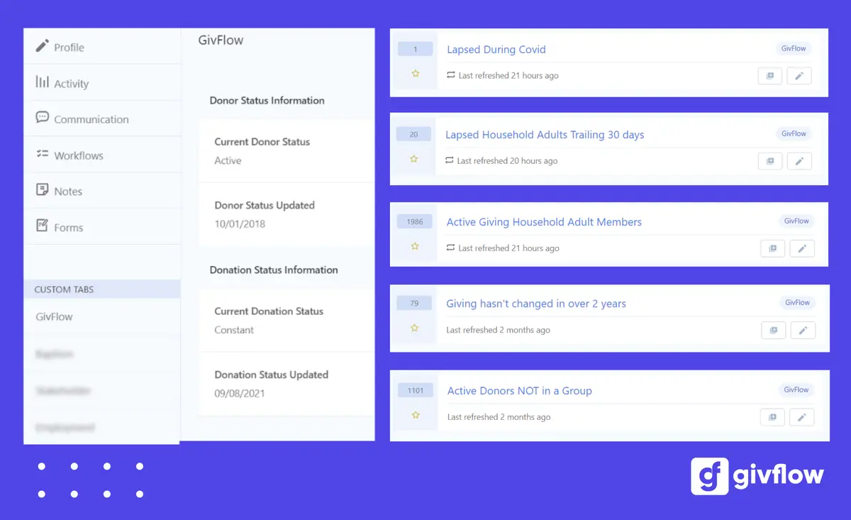 GivFlow integration screenshot 3