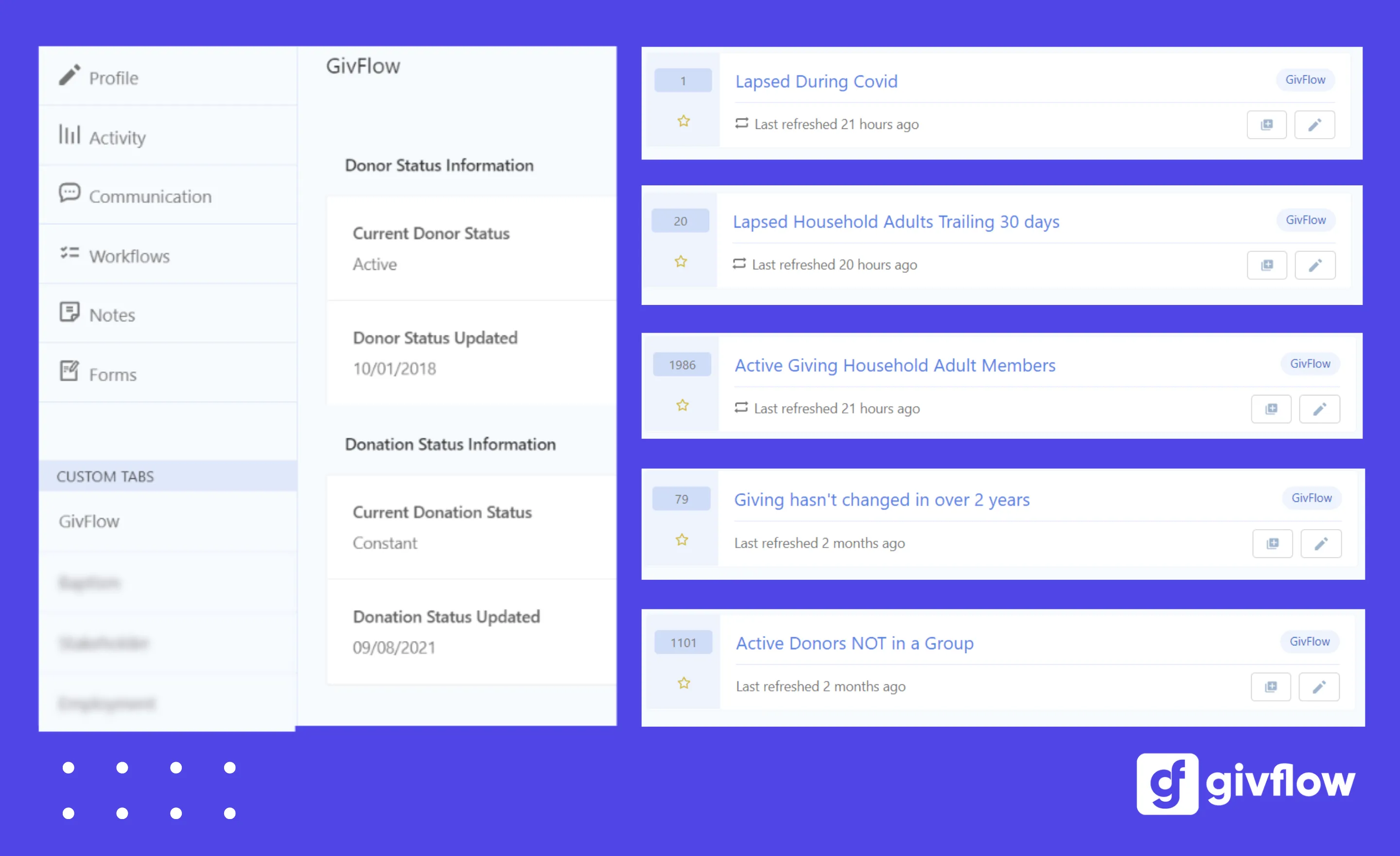 GivFlow integration screenshot 3