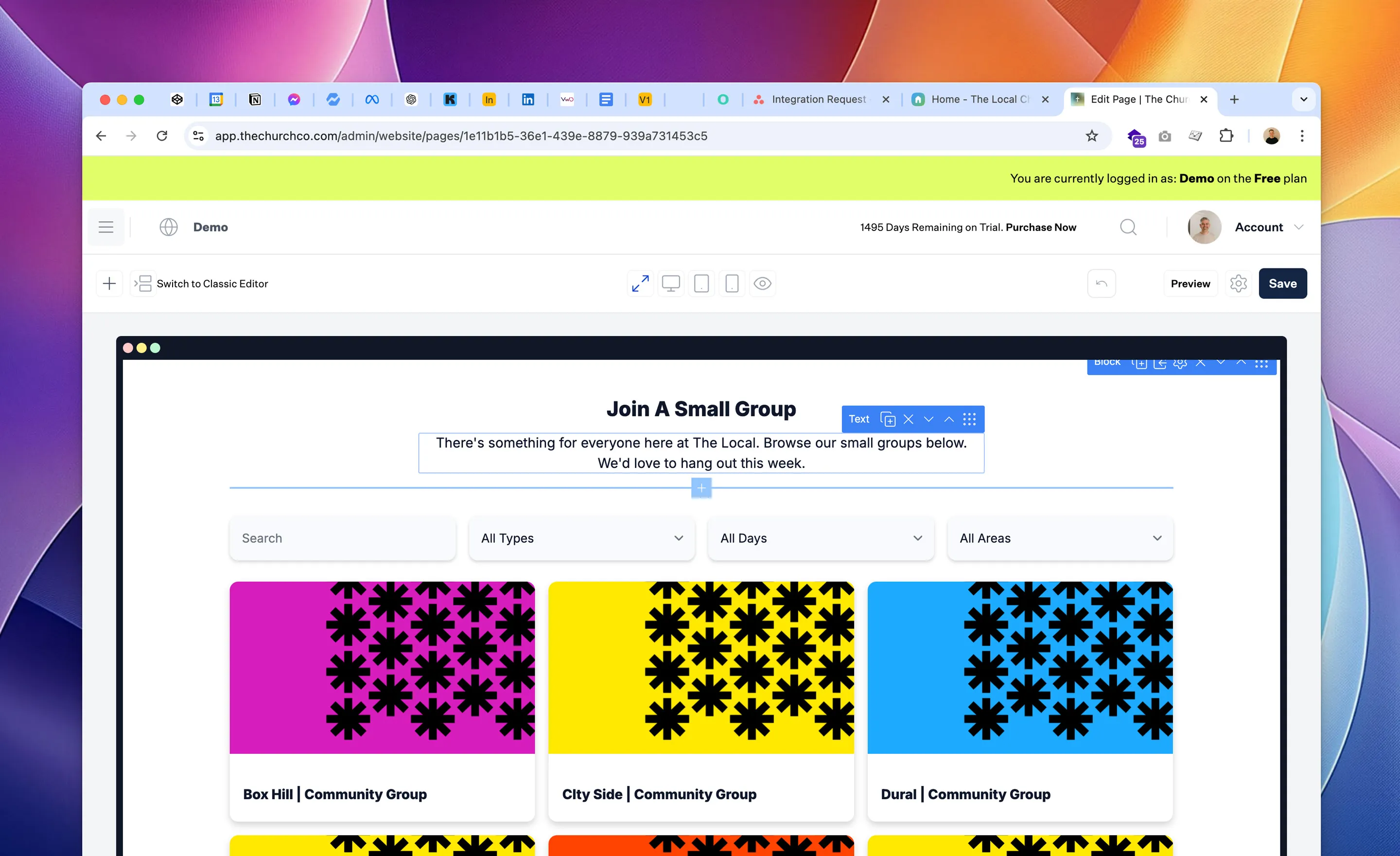 The Church Co  integration screenshot 3