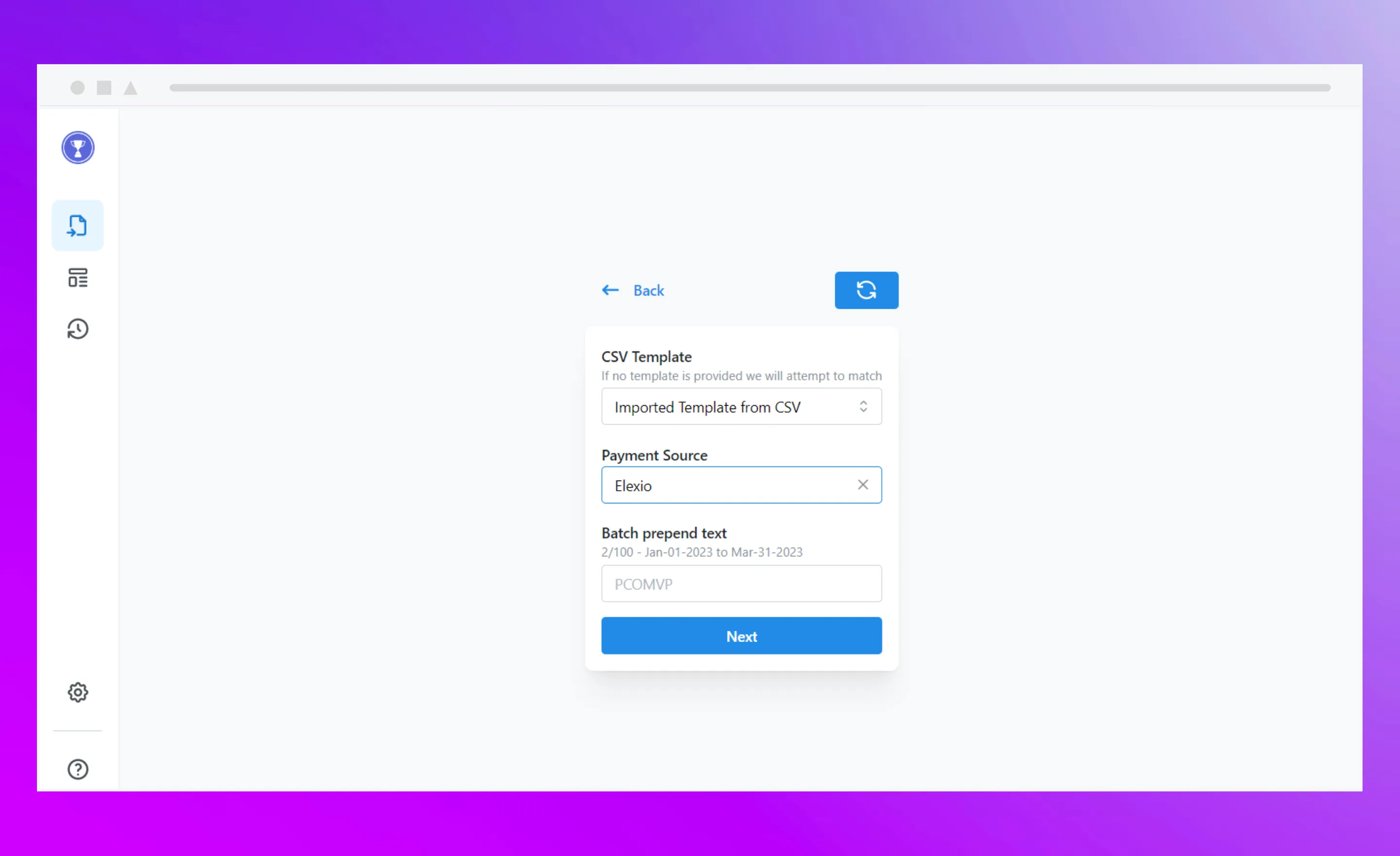 PCOMVP integration screenshot 3