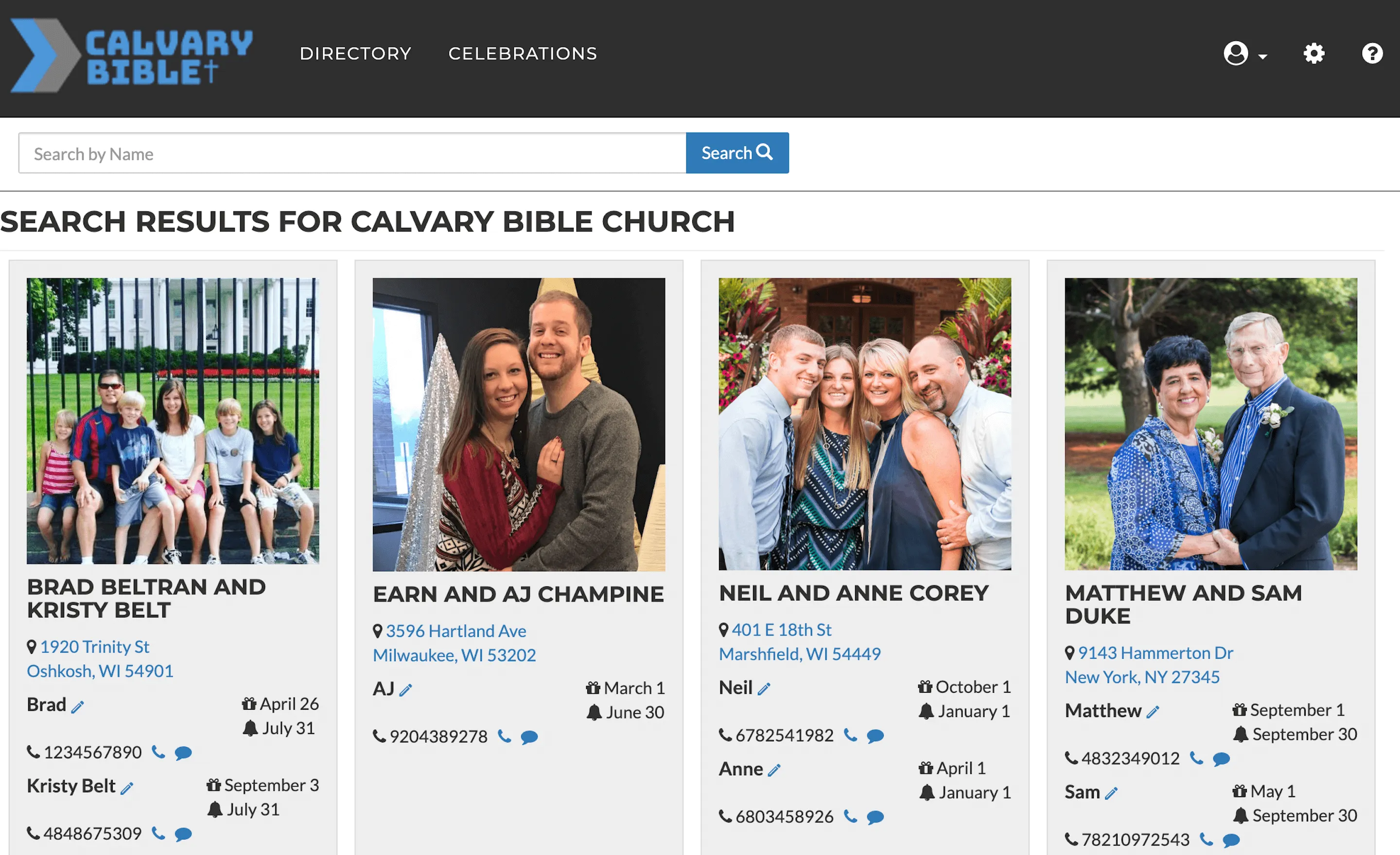 Adjace integration screenshot 1