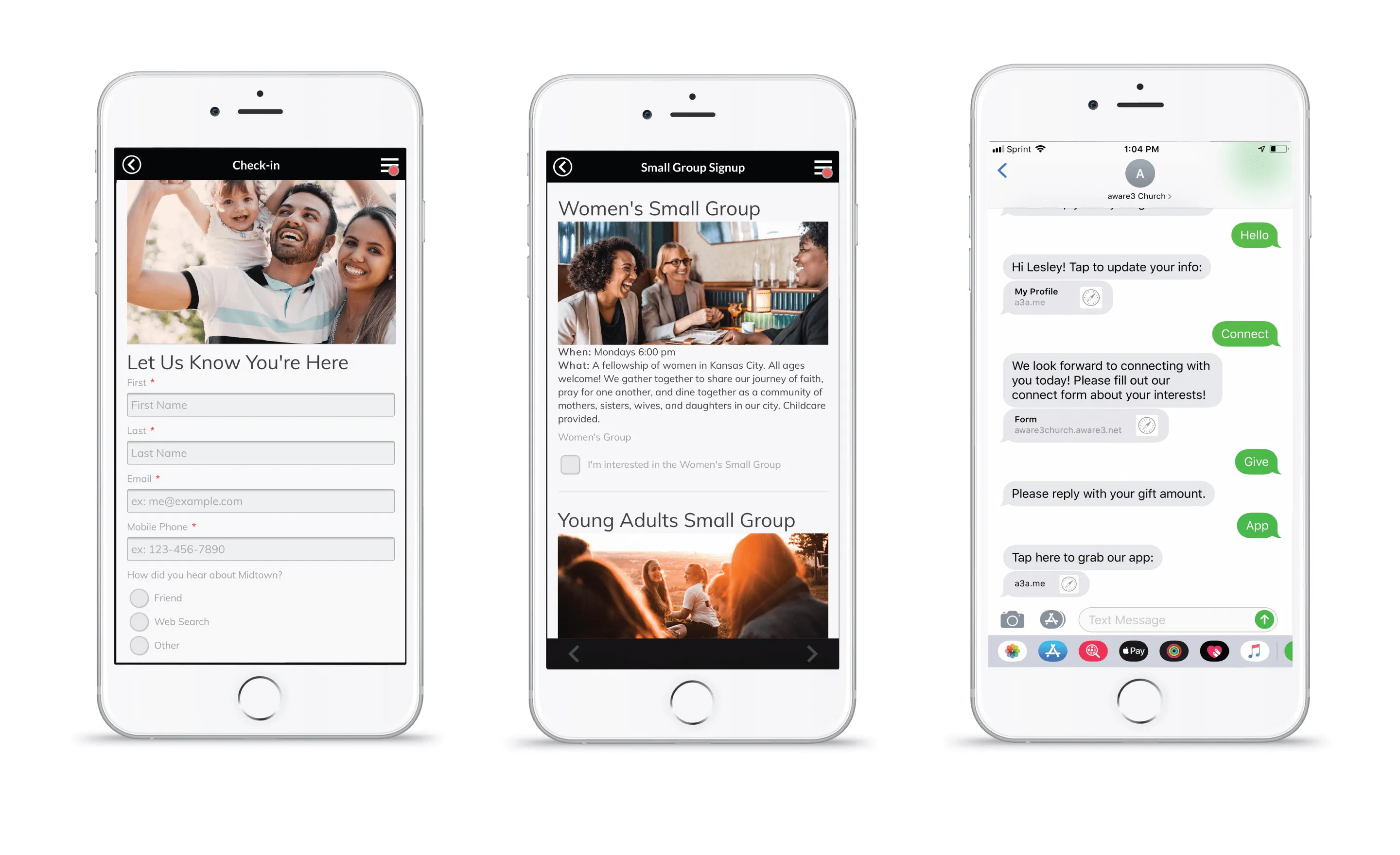 aware3 integration screenshot 2