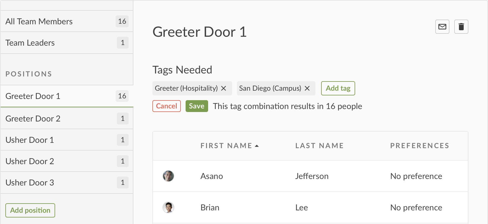 null A pop-up indicating remove tag requirements with a button to cancel and a button to continue.