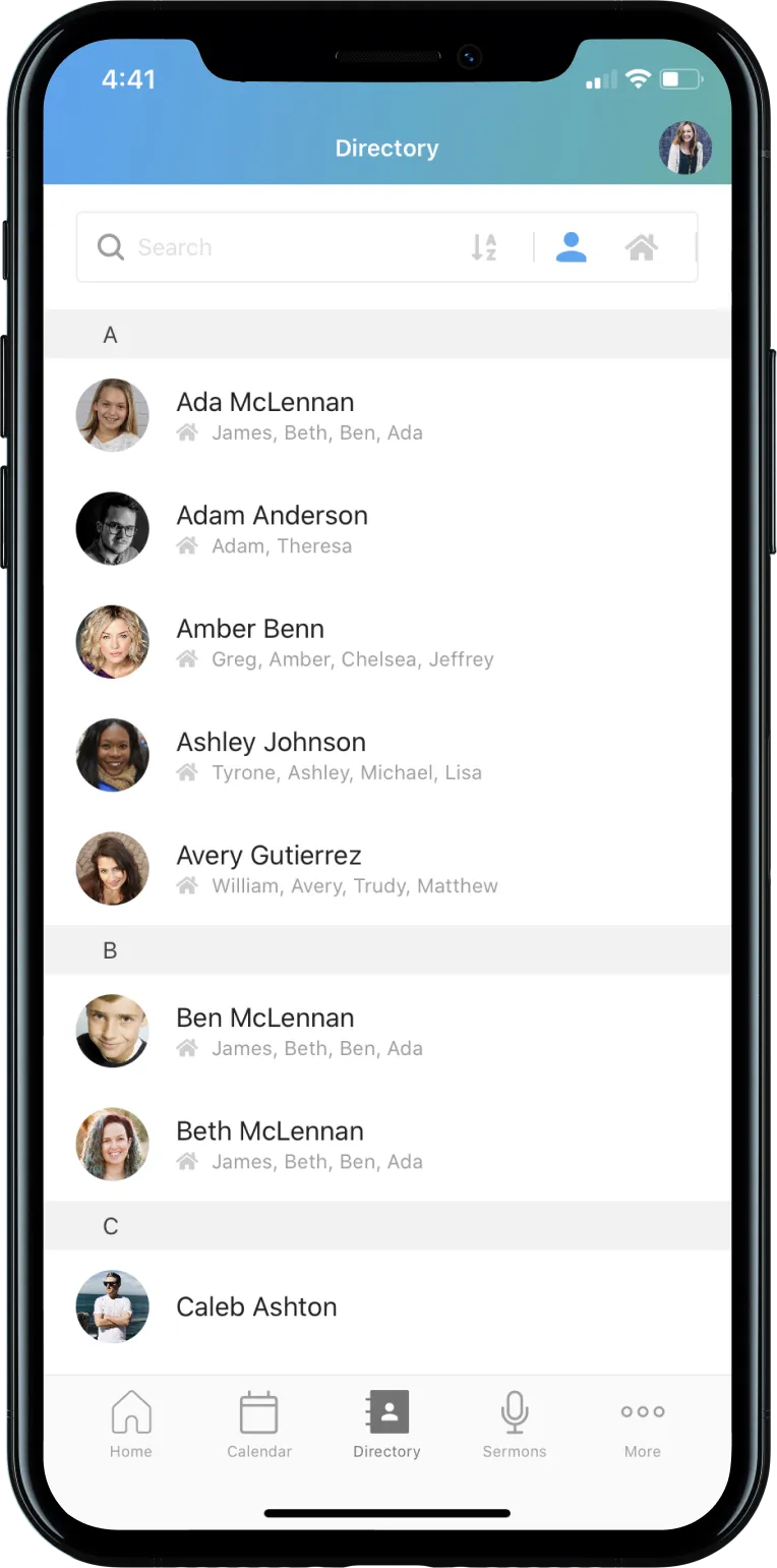 Customer Publishing Layout