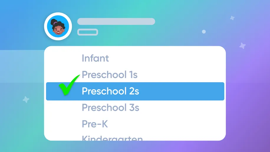 Preschool grade options for accurate grouping
