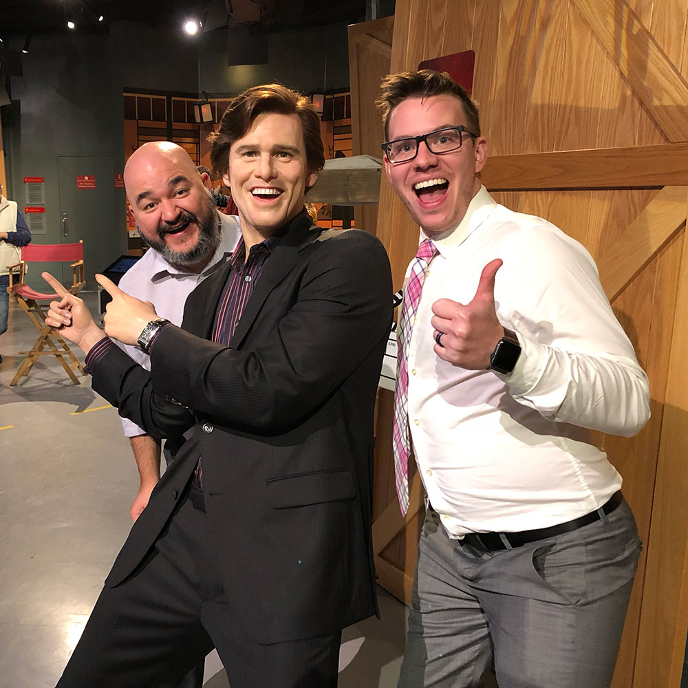Reagan, Geo, and Jim Carey