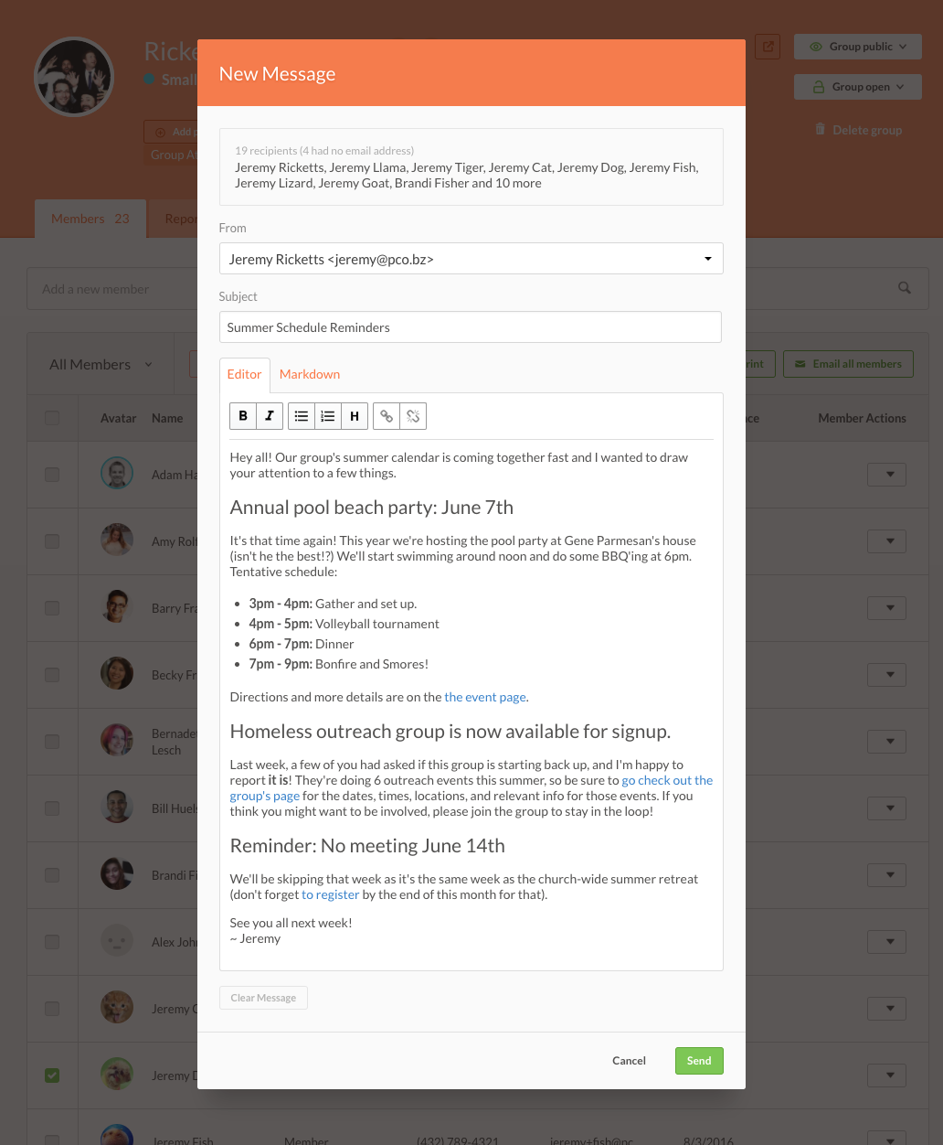 Compose Email