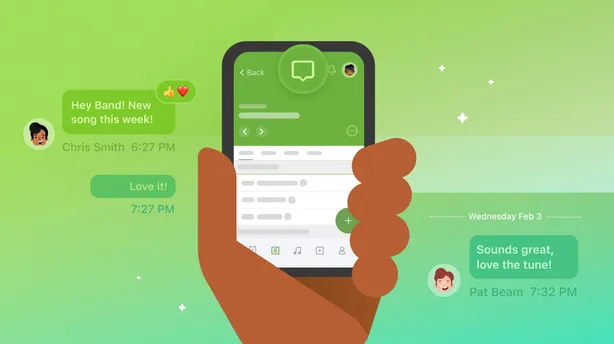 Announcing chat in the Services mobile app