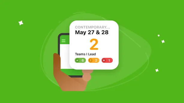 Services Mobile Widgets: Song List, Team Status, & Next Up