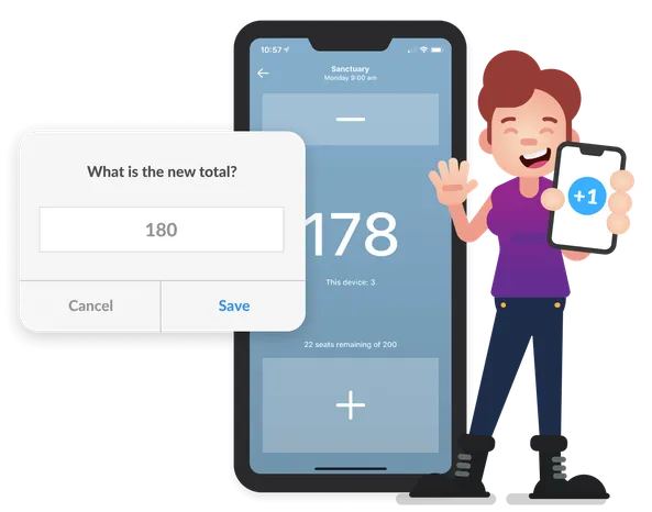 people app count