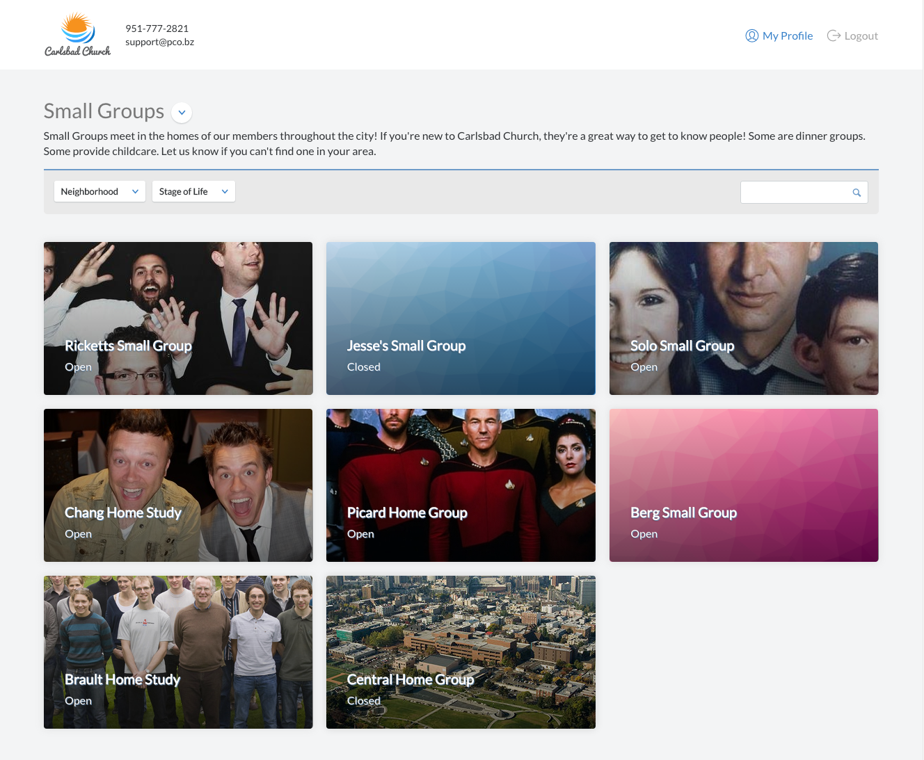 Planning Center Groups