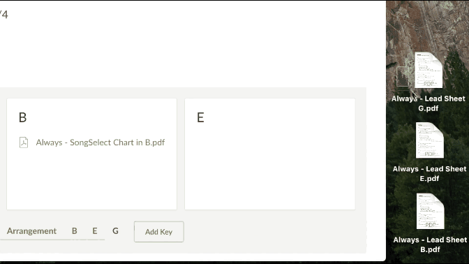 Upload and Drag Files