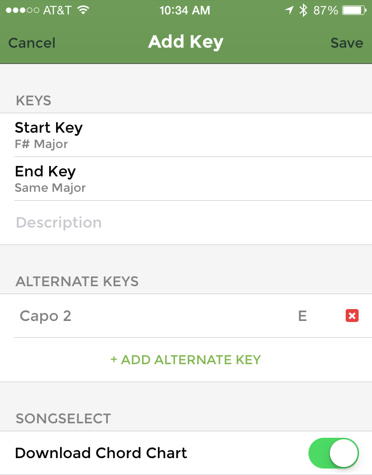Add a Key