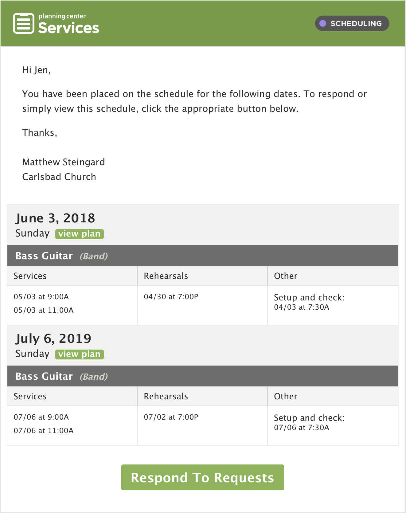 null Bundled Requests