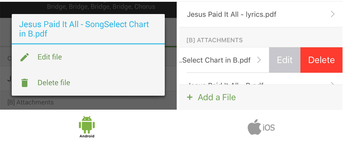 Service Type page