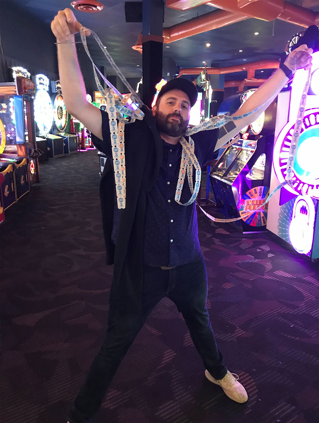 Playing arcade games