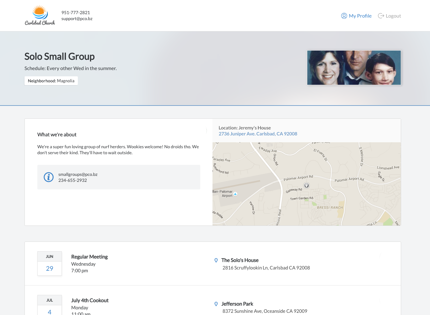 Planning Center Groups