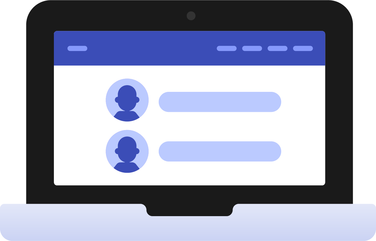 Laptop with followup screen