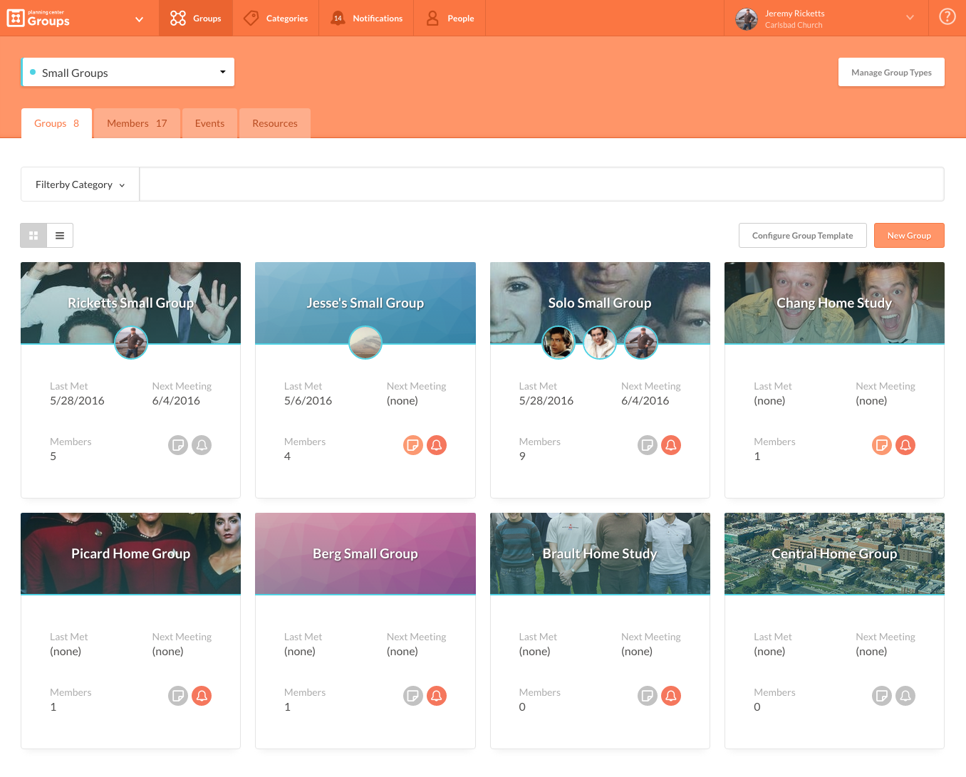 Planning Center Groups