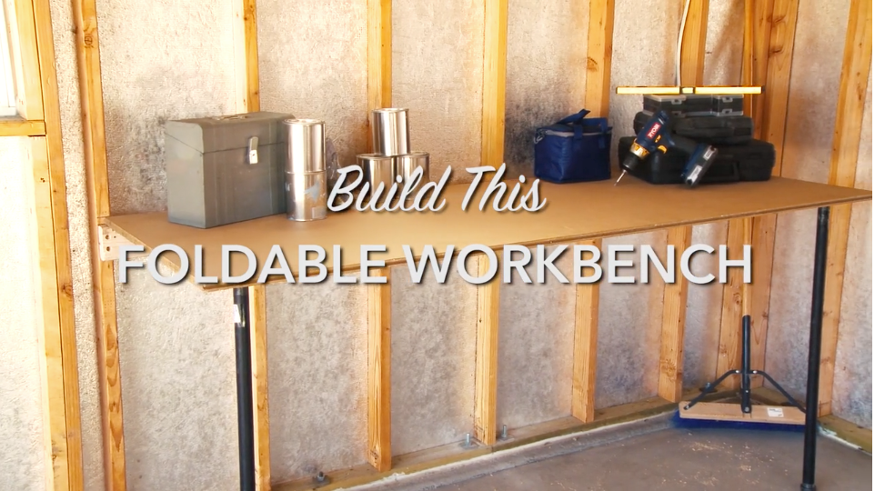 Space Saving DIY Workbench | United States | Tuff Shed