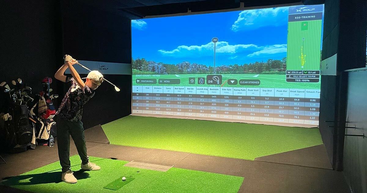XGolf brings indoor golfing closer to home, with 10K squarefoot