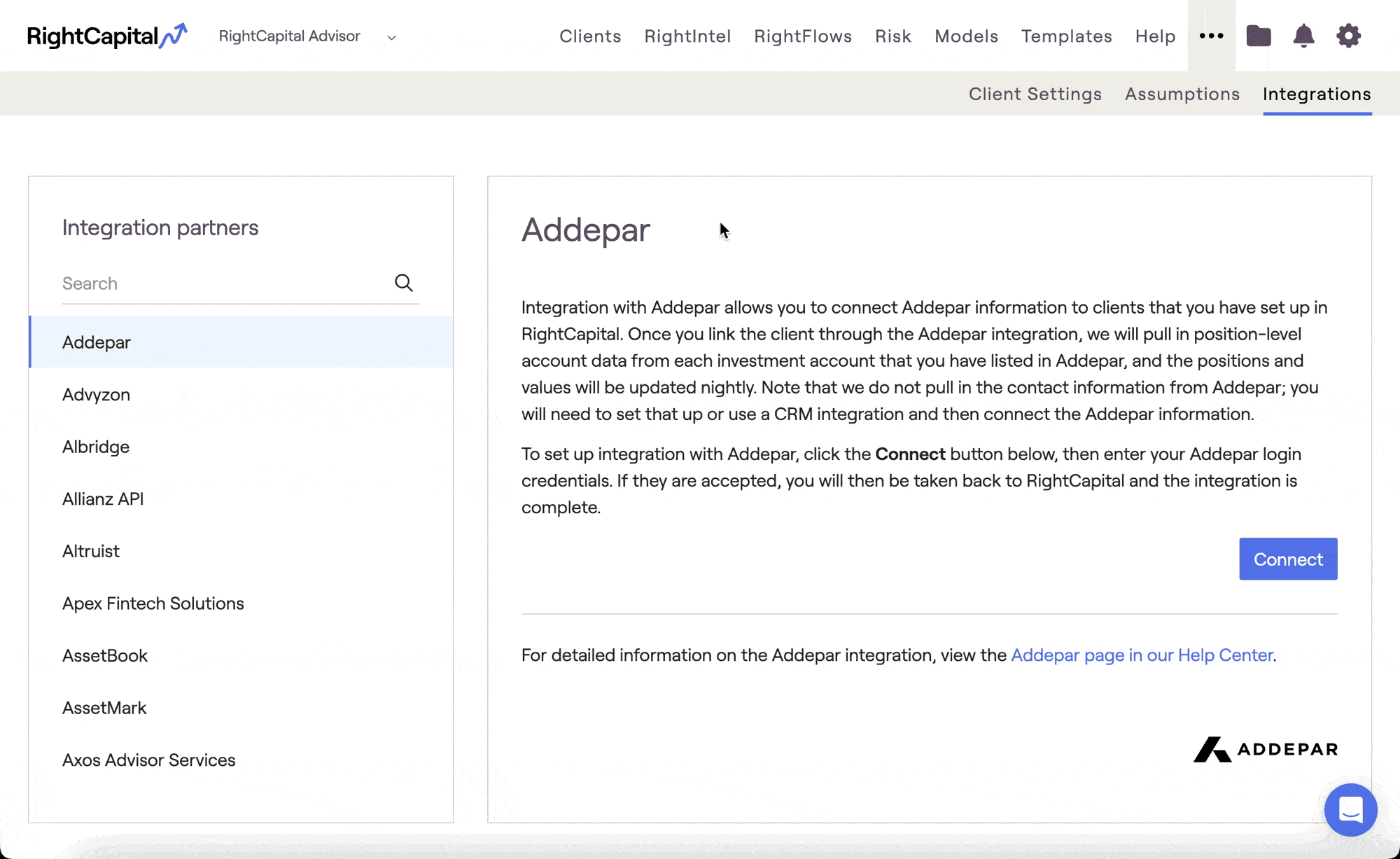 Setting Up Your Account - RightCapital Help Center