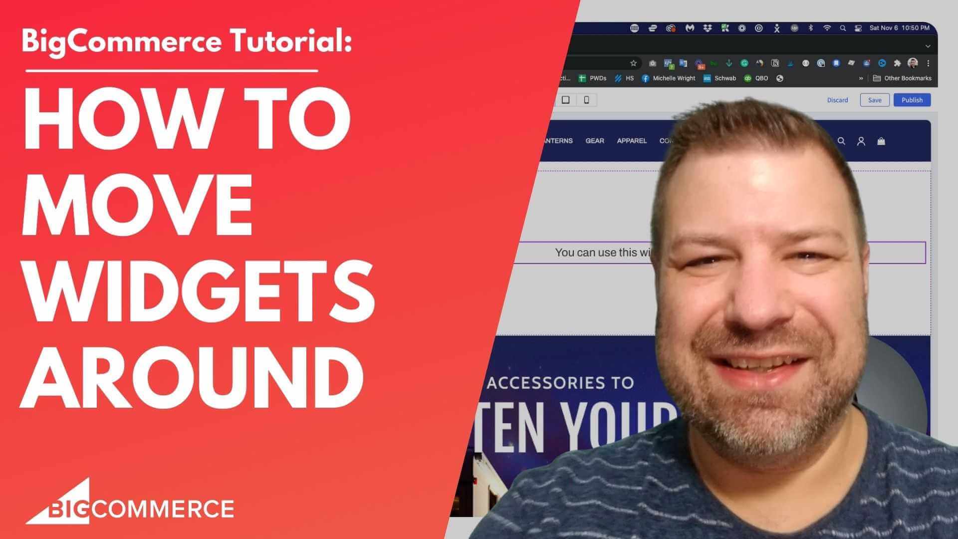 How to Move Widgets Around in BigCommerce Page Builder