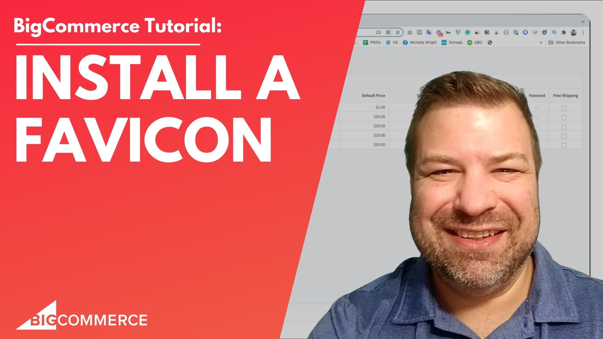 Install Your Favicon on BigCommerce