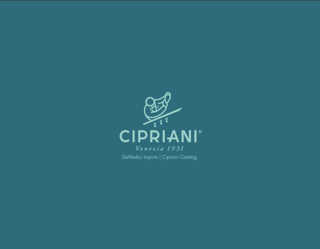 Cipriani Catalog 2026