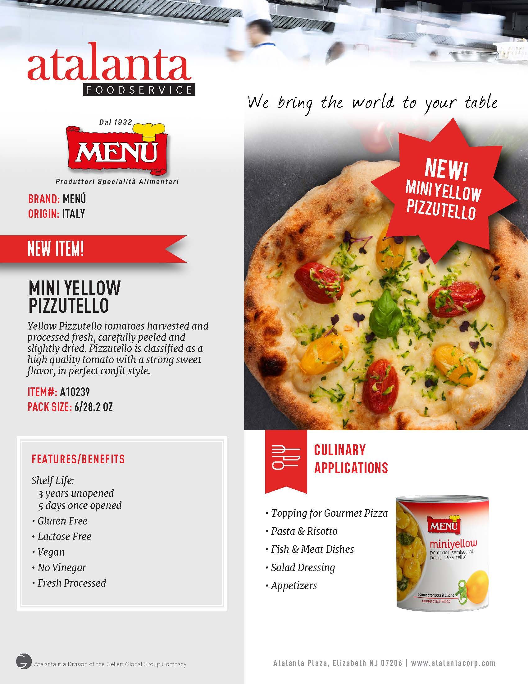 Mini Yellow Pizzutello