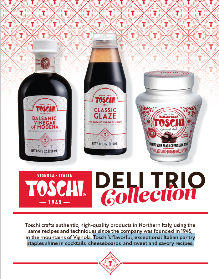 Toschi Deli Trio Collection 