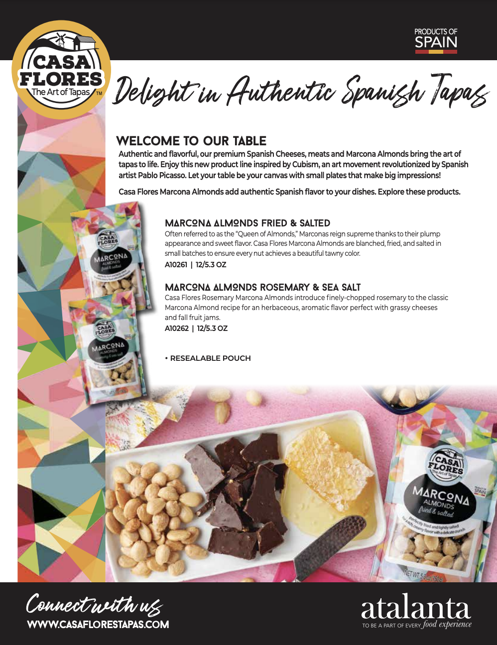 Casa Flores Marcona Almonds Pouch