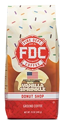 Fire Department Coffee Gusset Bag Vanilla Sprinkle