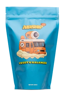 Custom Stand Up Pouch by Airship Coffee