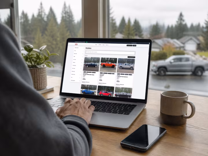 Browsing MC Auto Website