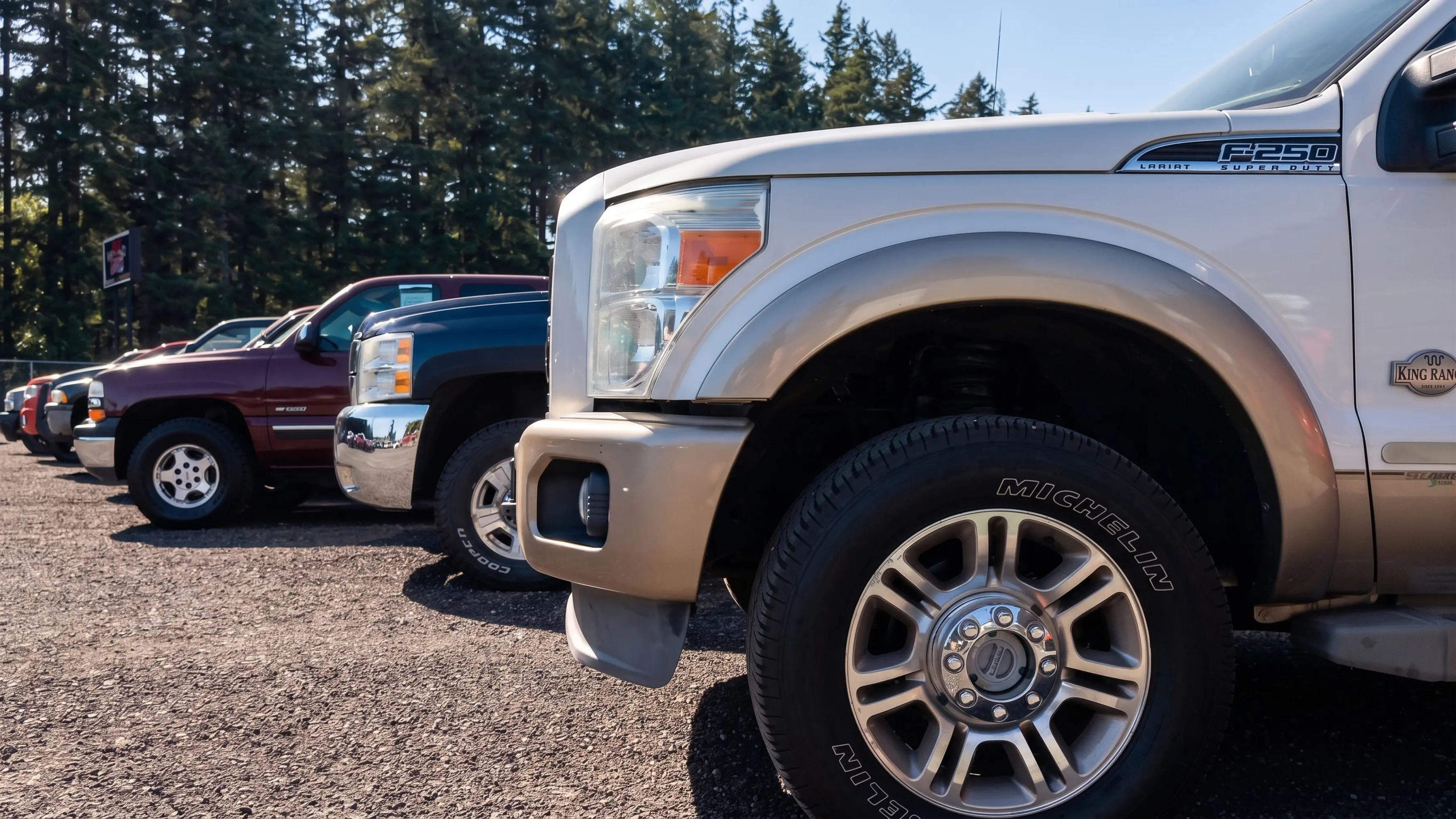 Truck Lineup at MC Auto