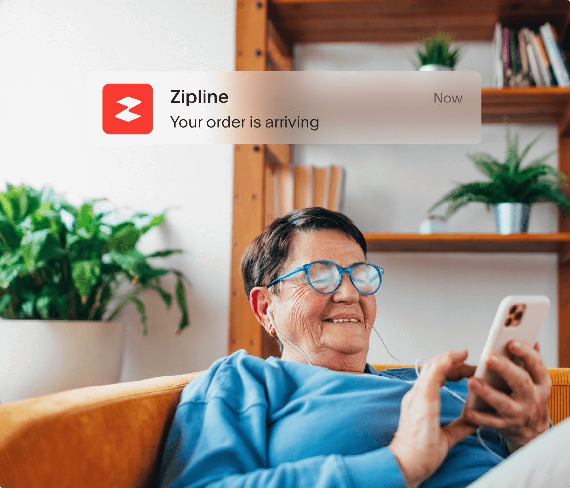 Healthcare Zipline Instant Delivery & Logistics