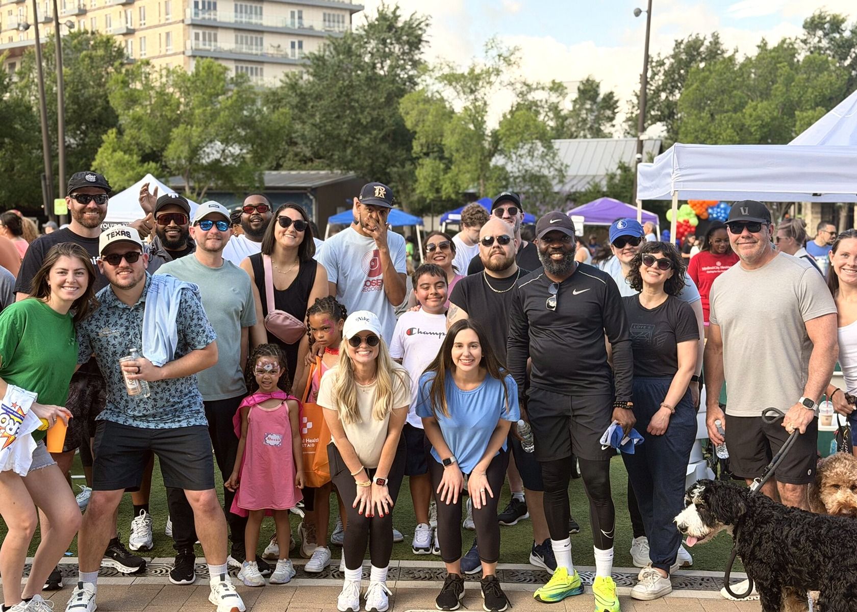 The ShiftKey team at NAMIWalks North Texas