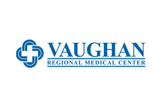 Vaughan Medical Center Logo in white container