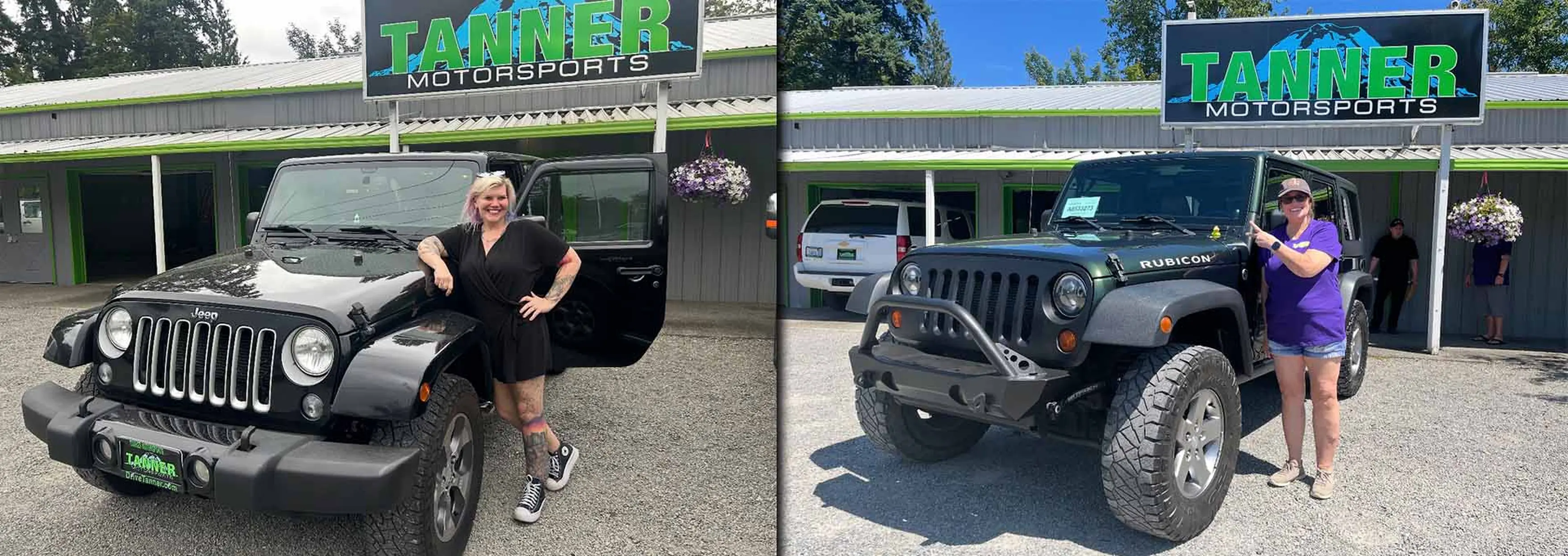 Tanner Motorsports Jeep customer