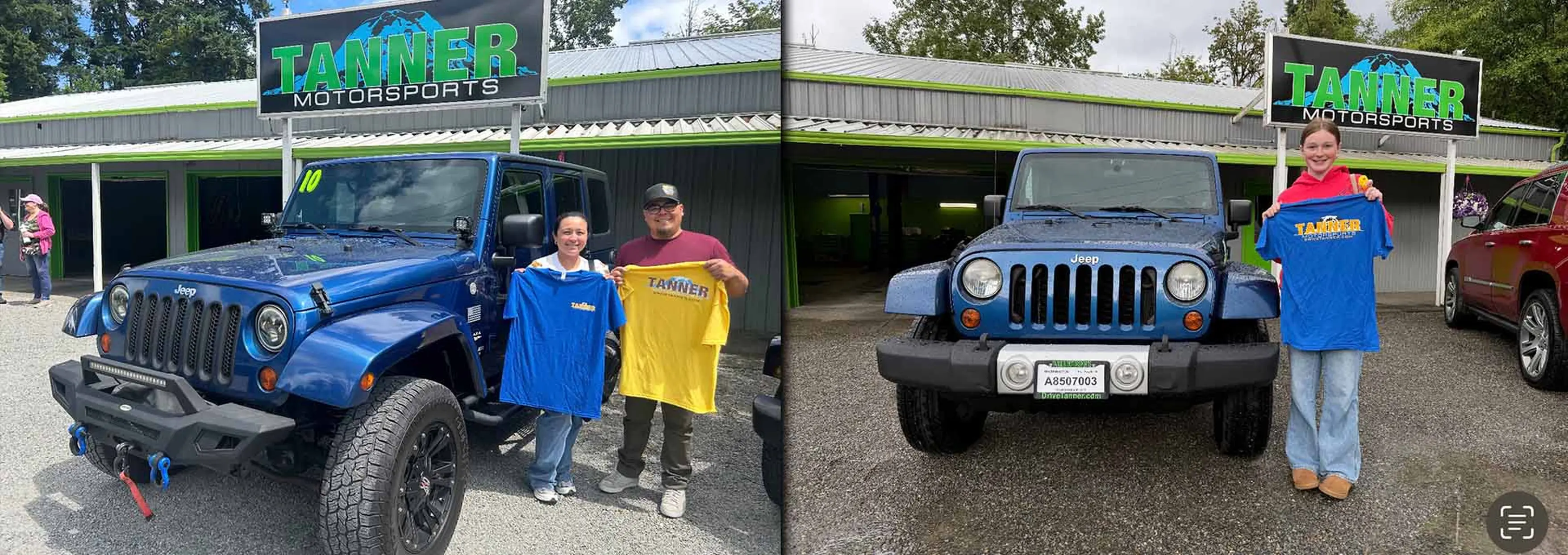 Tanner Motorsports Jeep customers