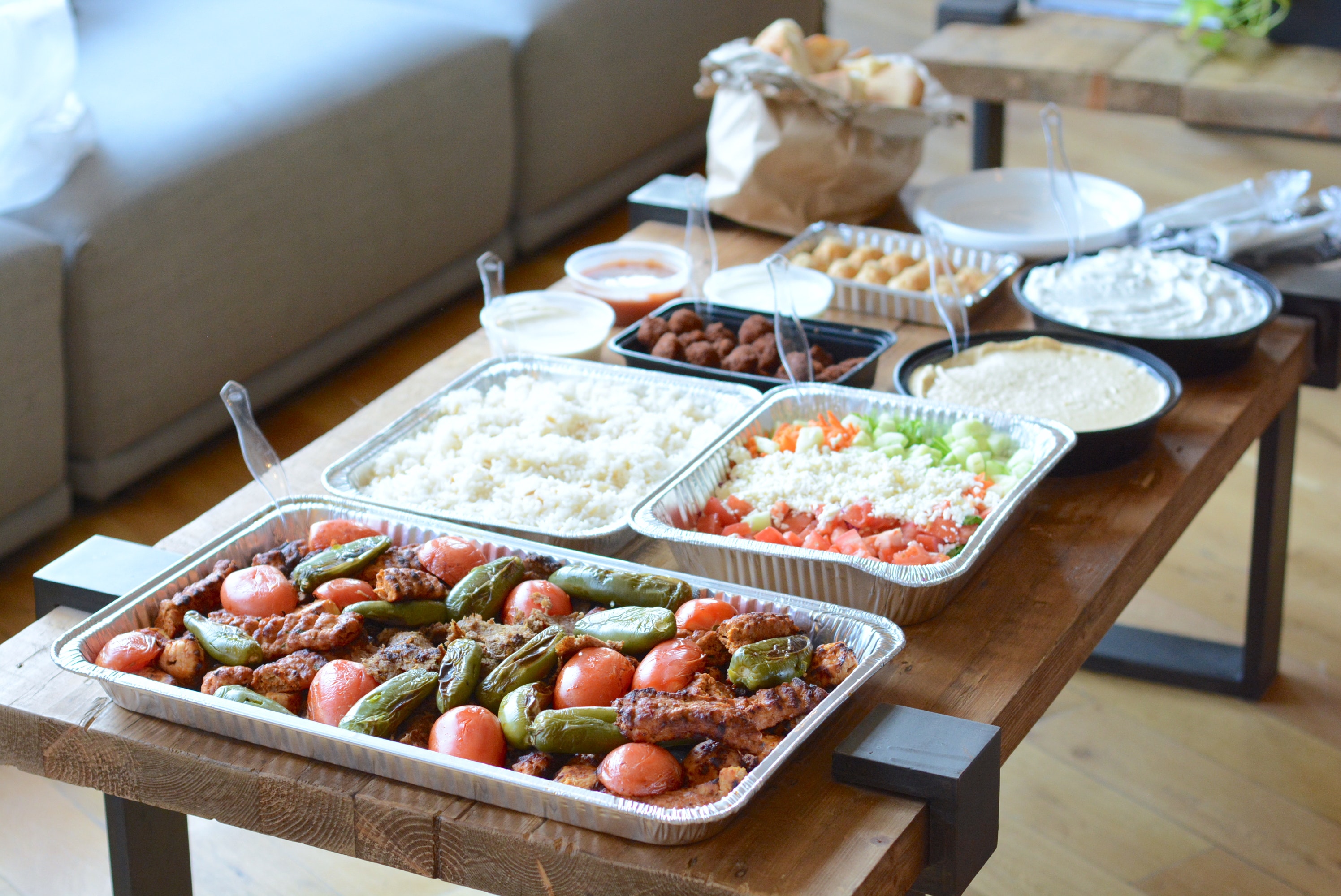 Best Practices and Tips when Ordering Mediterranean, Turkish, and Greek Hearty Buffet Spread