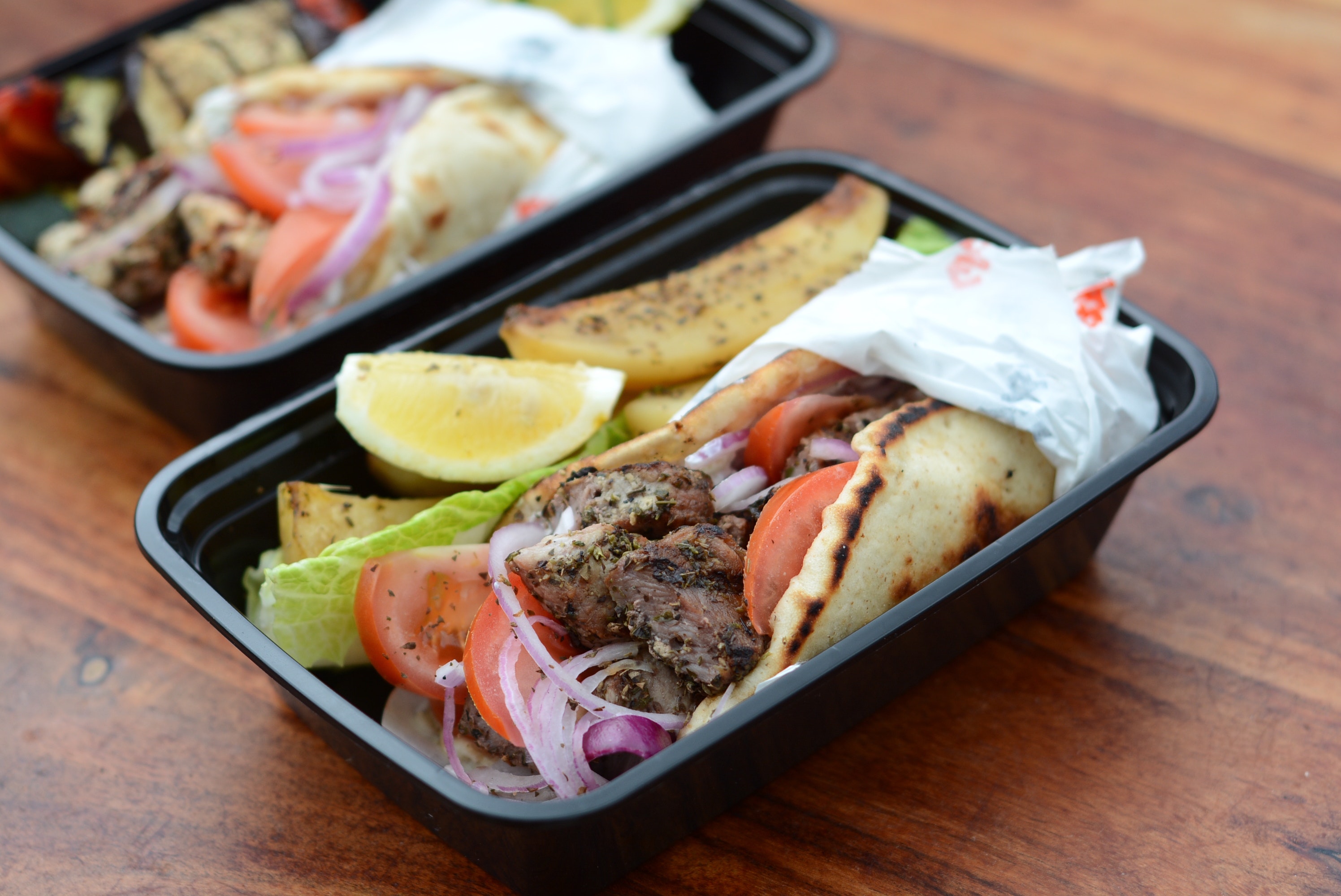 Presentation Styles for Sandwiches, Wraps, and Gyros
